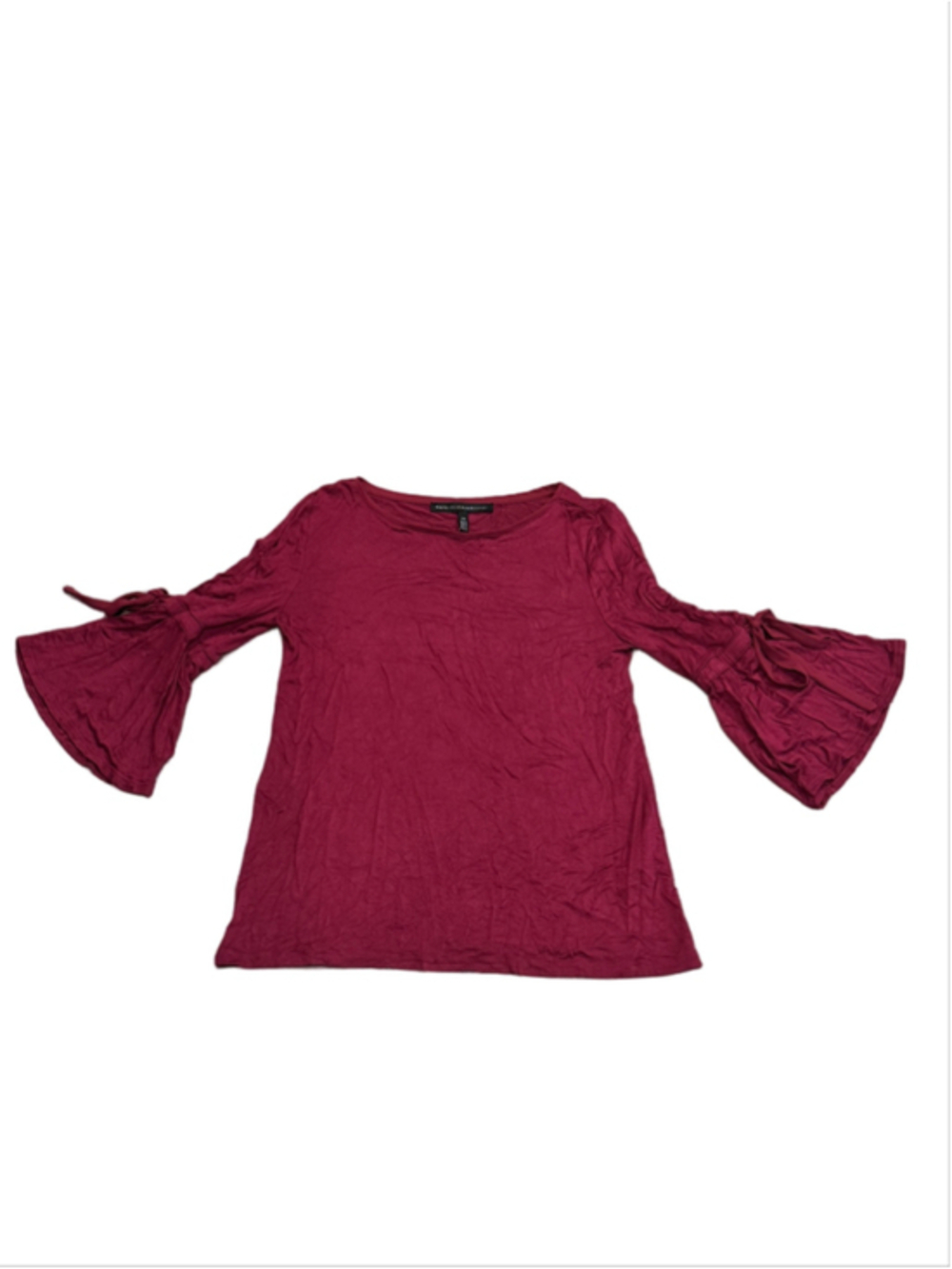 White House Black Market Berry Adjustable Bell Sleeve